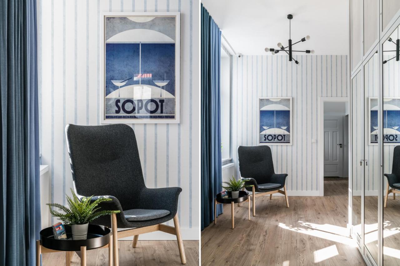 Sanhaus Apartments - Fiszera 6 - 2 Minuty Od Deptaka, 5 Minut Od Plazy Sopot Eksteriør bilde